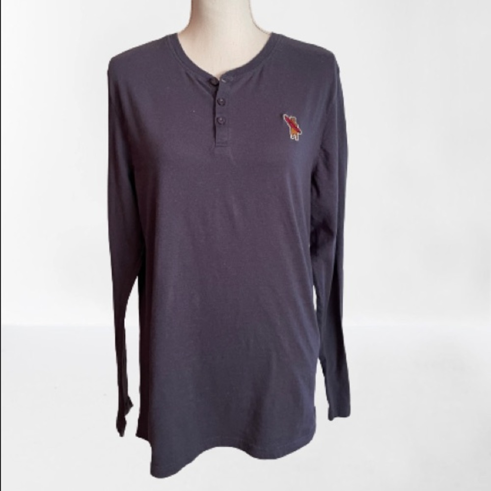 Sleep shirt size L NWOT Lucky Brand blue gray